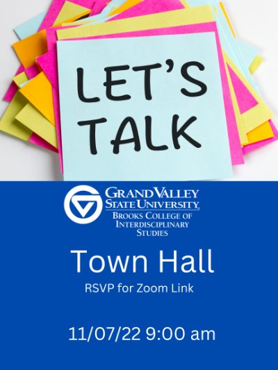 Brooks College Town Hall